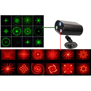 Лазерная цветомузыка PartyMaker RG LED