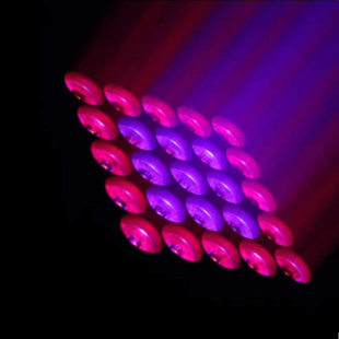 Вращающаяся голова Ross Binary Beam RGBW 25X10W