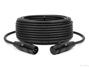 Цифровой кабель PartyMaker DMX 512 с разъемами, бухта 100 метров