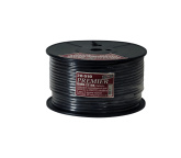 Кабель DMX512 в бухте 100м 2 жилы 2 экрана OD5.5мм черный