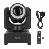 Вращающаяся голова PartyMaker 30W RGBW с гобо рисунками