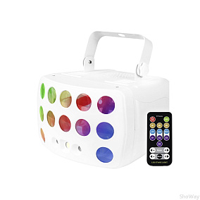 Световой эффект 3 в 1 Derby Butterfly Light (Дерби бабочка) белая